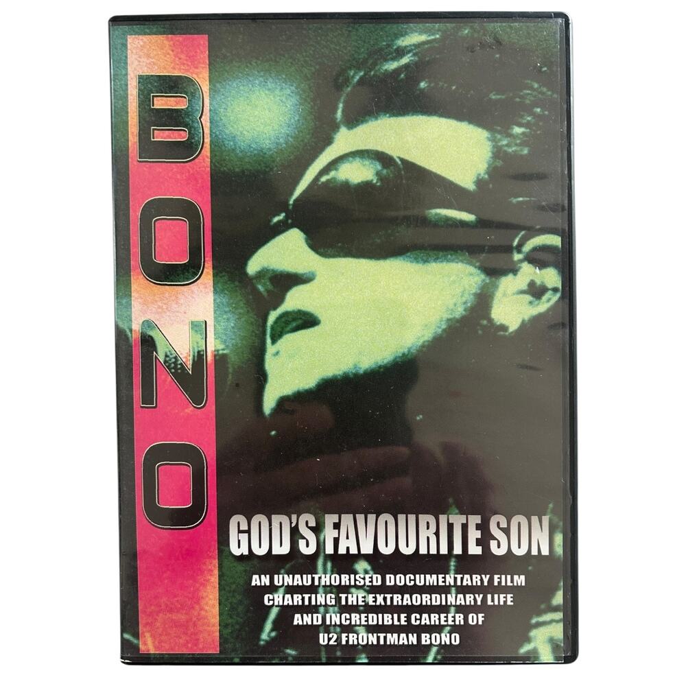 Bono God’s Favourite Son DVD U2 Unauthorized Documentary All Regions 2004